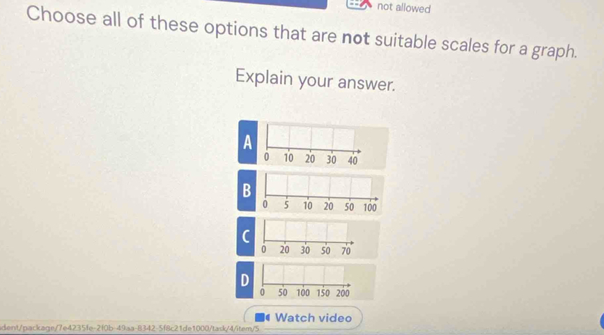 Solved: not allowed Choose all of these options that are not suitable ...