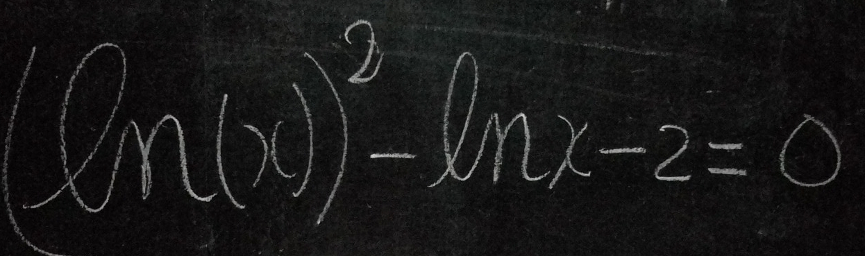 (sin (x))^2-ln x-2=0