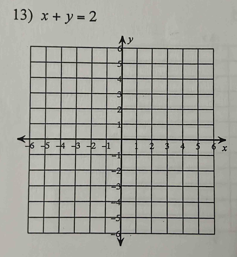 x+y=2
x