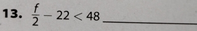  f/2 -22<48</tex> _