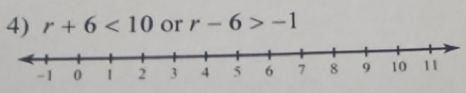 r+6<10</tex> or r-6>-1