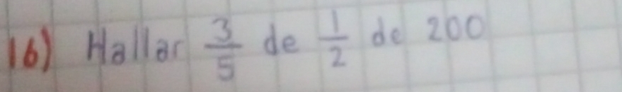 (6) Hallor  3/5  de  1/2  de 200