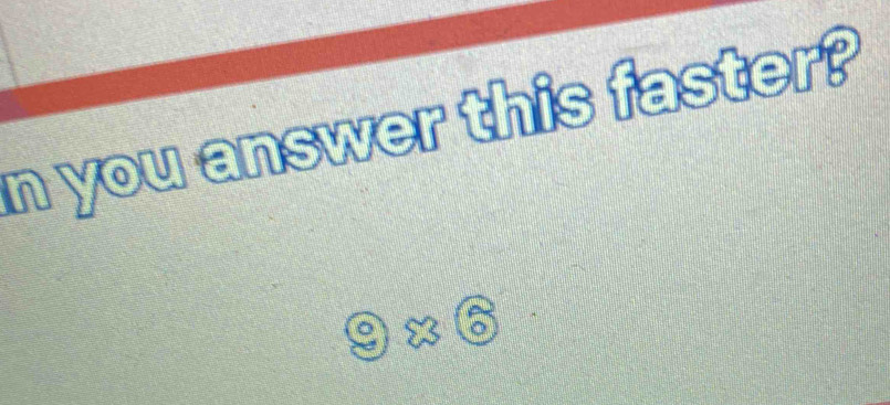 you answer this faster?