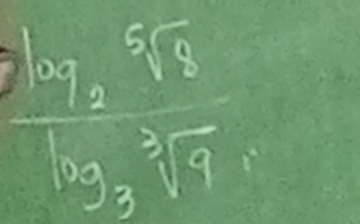 =frac log _1/2log _2sqrt[3](8)