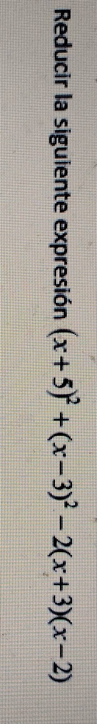 Reducir la siguiente expresión (x+5)^2+(x-3)^2-2(x+3)(x-2)