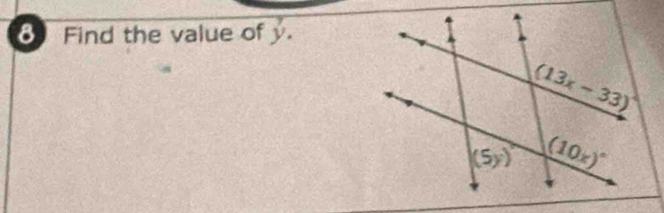 Find the value of y.