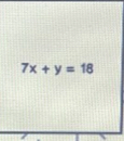 7x+y=18