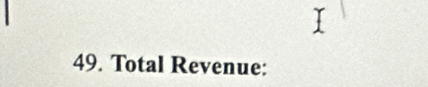 Total Revenue: