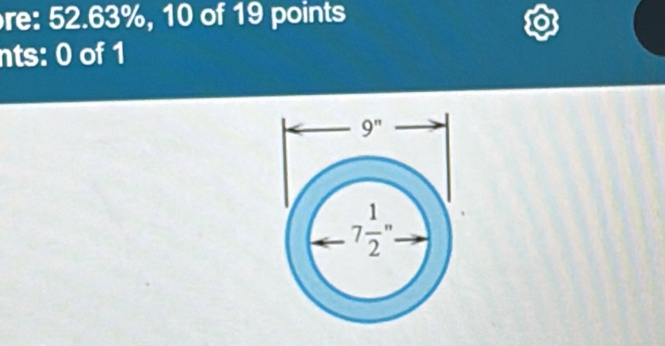 re: 52.63%, 10 of 19 points
nts: 0 of 1