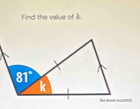 Find the value of k·