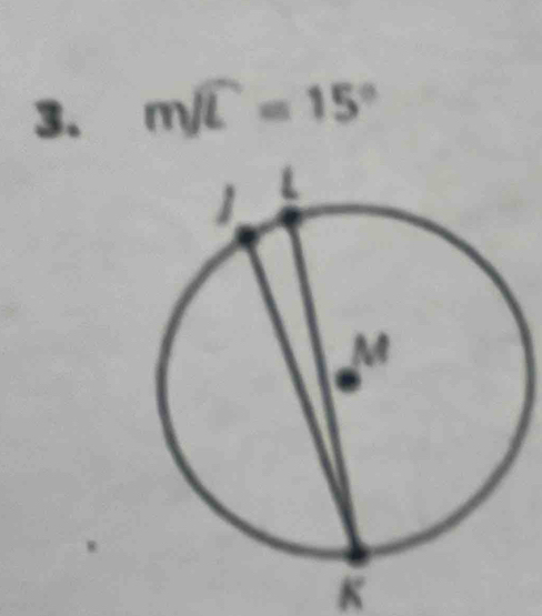 mwidehat JL=15°
K