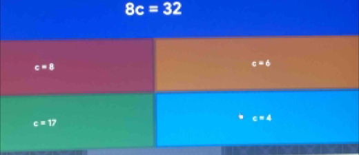 8c=32
c=8
c=6
c=4
c=17