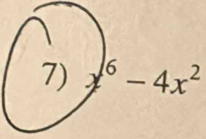 x^6-4x^2