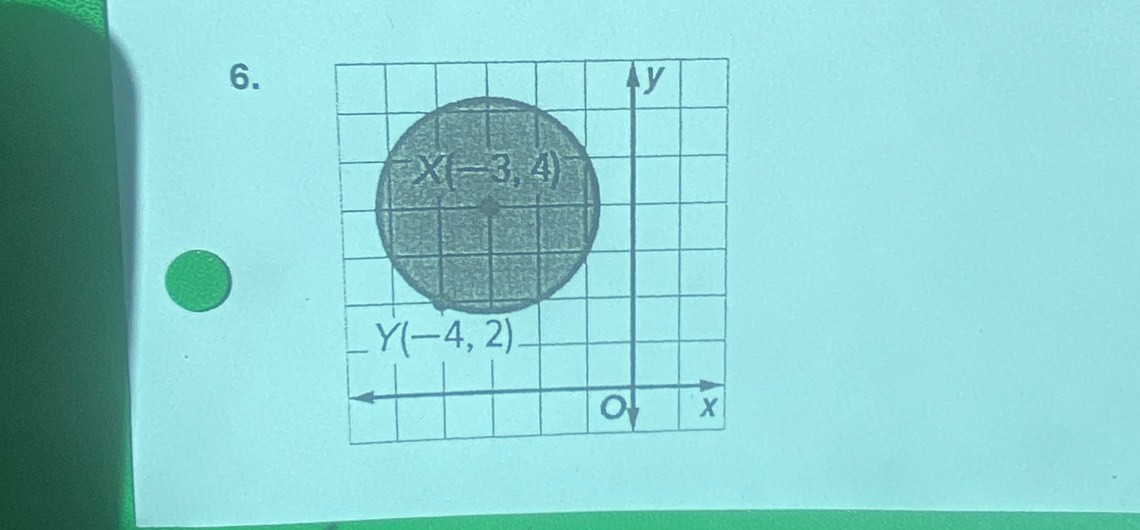 y
X(-3,4)
Y(-4,2)
x