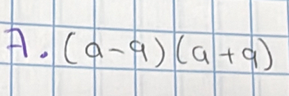 (a-9)(a+9)