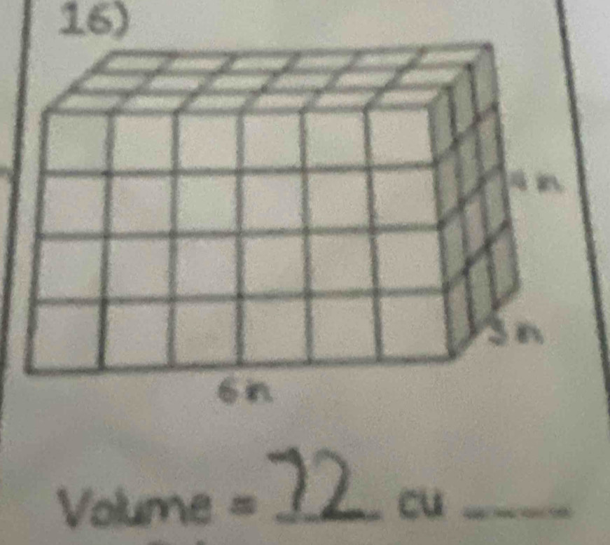 Volume = _ cu_ 