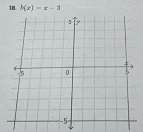 b(x)=x-3