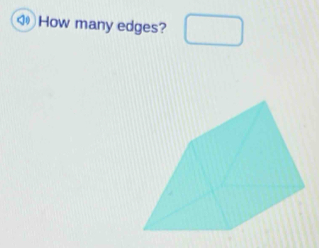 )How many edges?