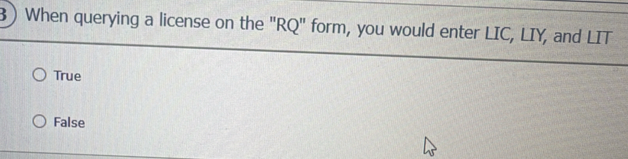 Solved: When querying a license on the 