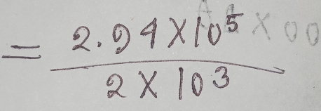 = (2.04* 10^5)/2* 10^3 