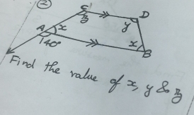 Find the value of = y8 3