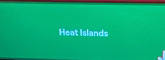 Heat Islands