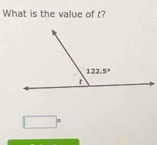 What is the value of t?
。