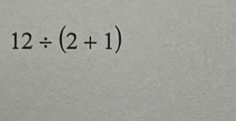 12/ (2+1)