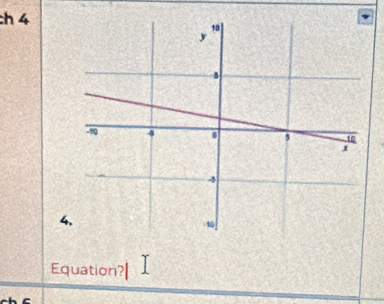 ch 4
4
Equation?