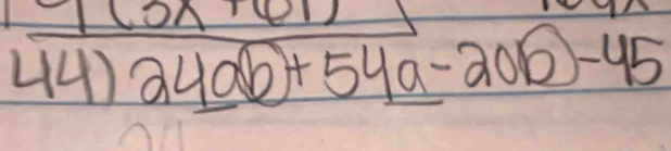 44)124ab(ab+54a-201-45