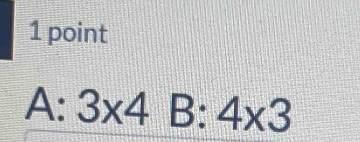 A:3* 4B:4* 3