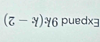 dx= =