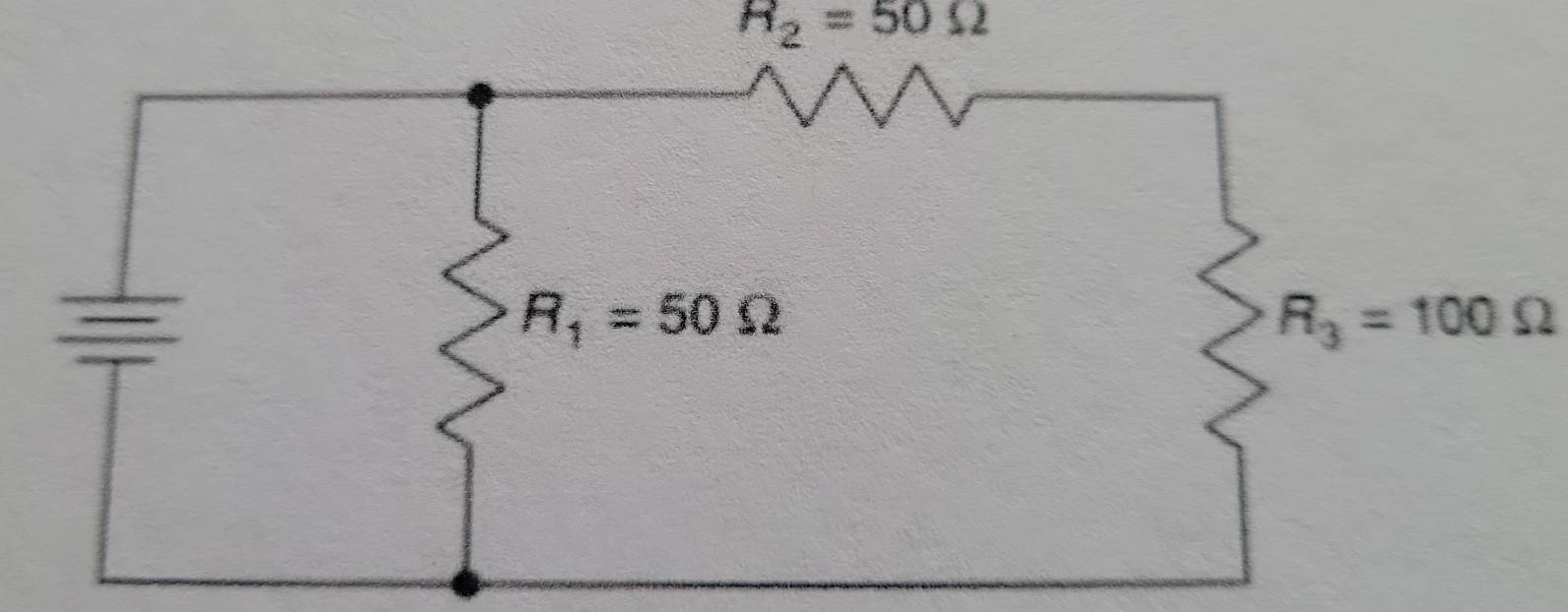 R_2=50Omega
R_3=100Omega