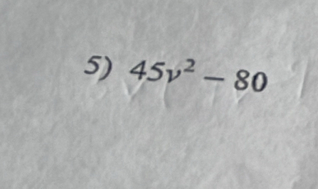 45v^2-80