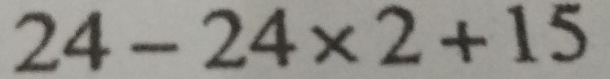 24-24* 2+15