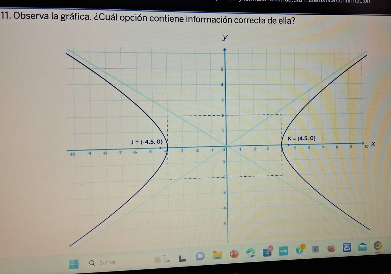 Observa la gráfica. ¿Cuál opción contiene información correcta de ella?
Buscar