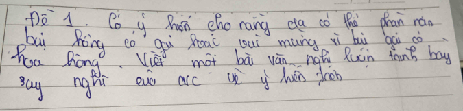 pè I Cb g Rn cho rang ela có the phan rán 
bui hōng co gu hai guì mung vì hù gà ò 
hoa hòng Viei mot bā ván ngǎu Ruin tong bay 
gay ngthi evǒ arc uò y hán foon