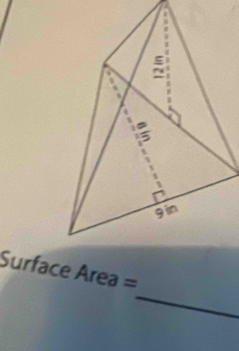 Surface Área =