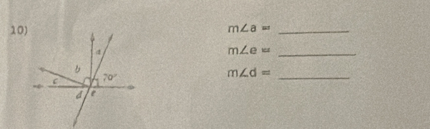 m∠ a=
_ m∠ e=
_ m∠ d=