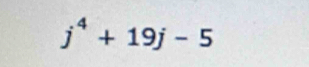 j^4+19j-5