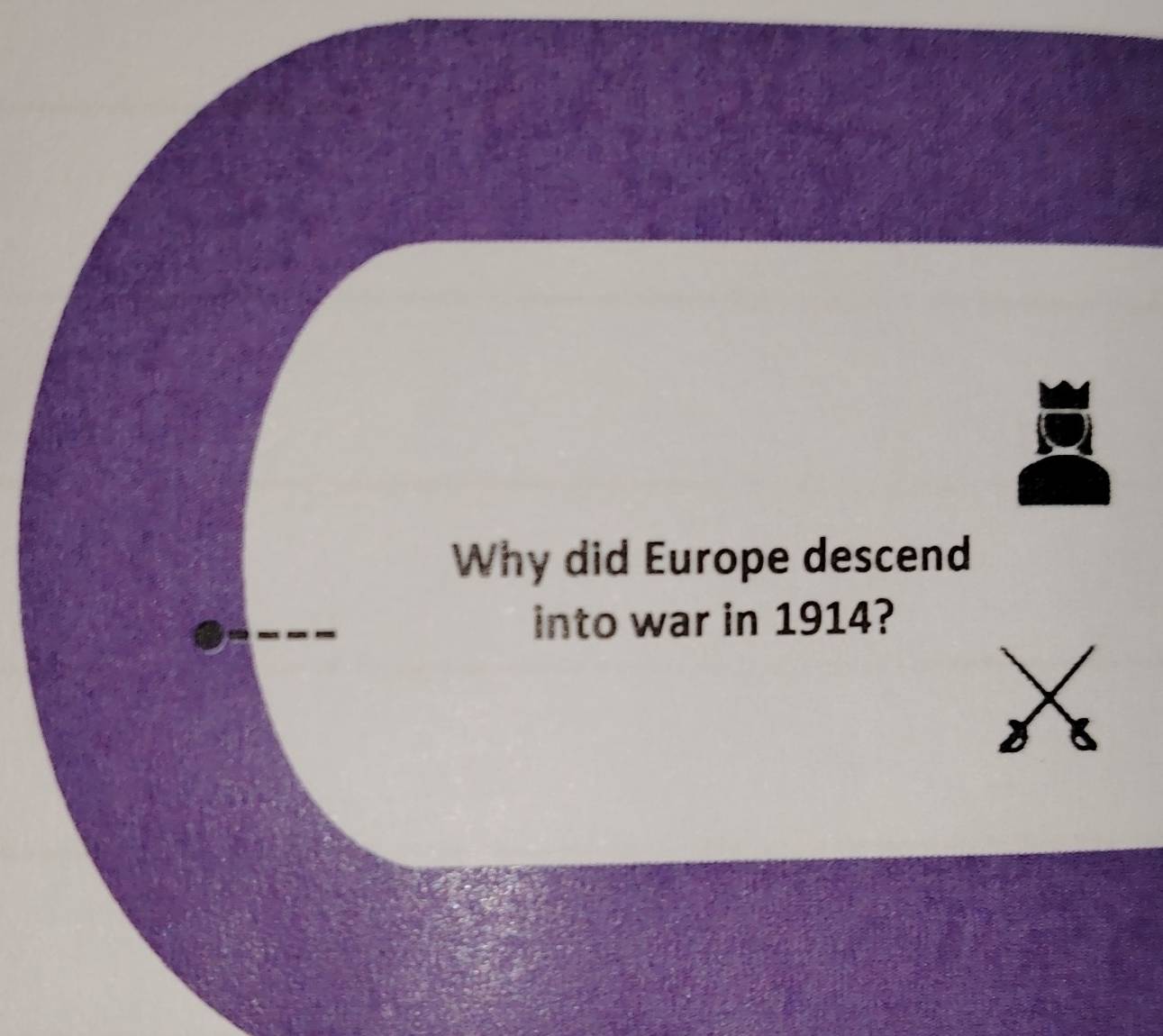 Why did Europe descend 
into war in 1914?