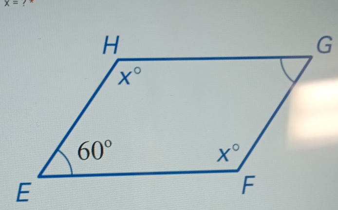 x= ?