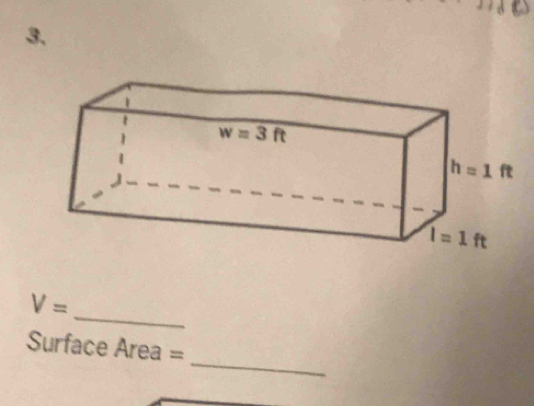 V=
_
Surface Area =