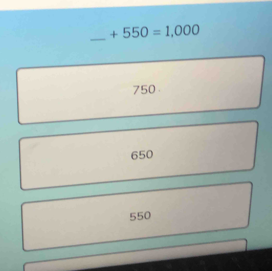 +550=1,000
750
650
550