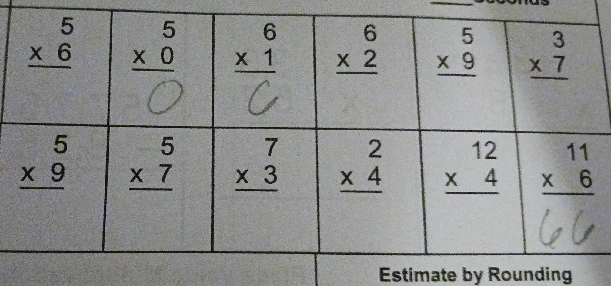 Estimate by Rounding