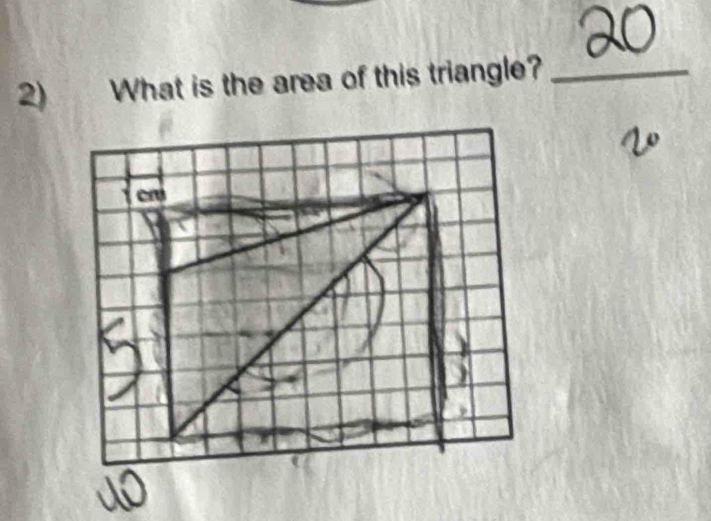 What is the area of this triangle?_ 
_