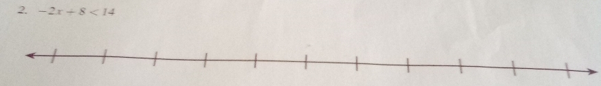 -2x+8<14</tex>