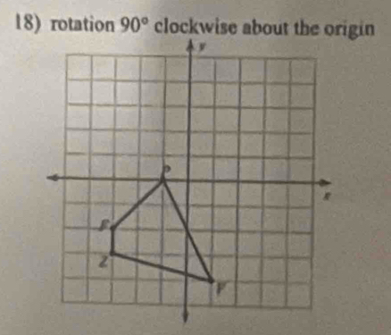 rotation 90°