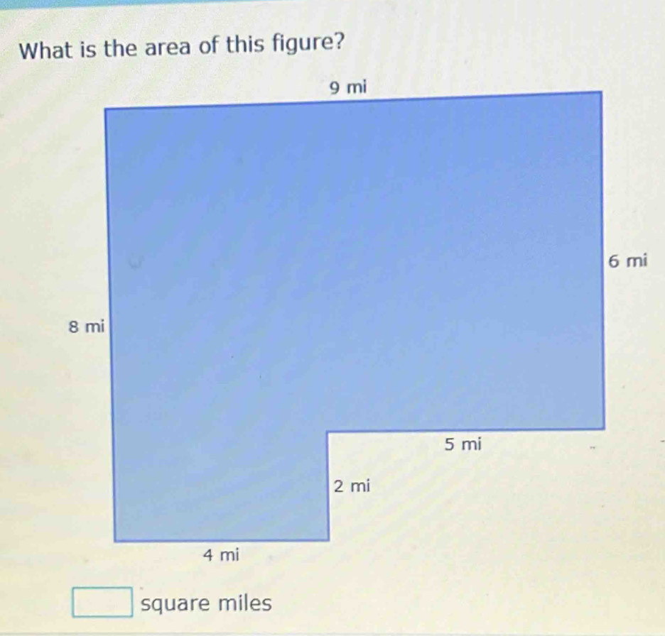 square miles