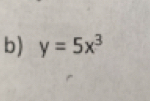 y=5x^3